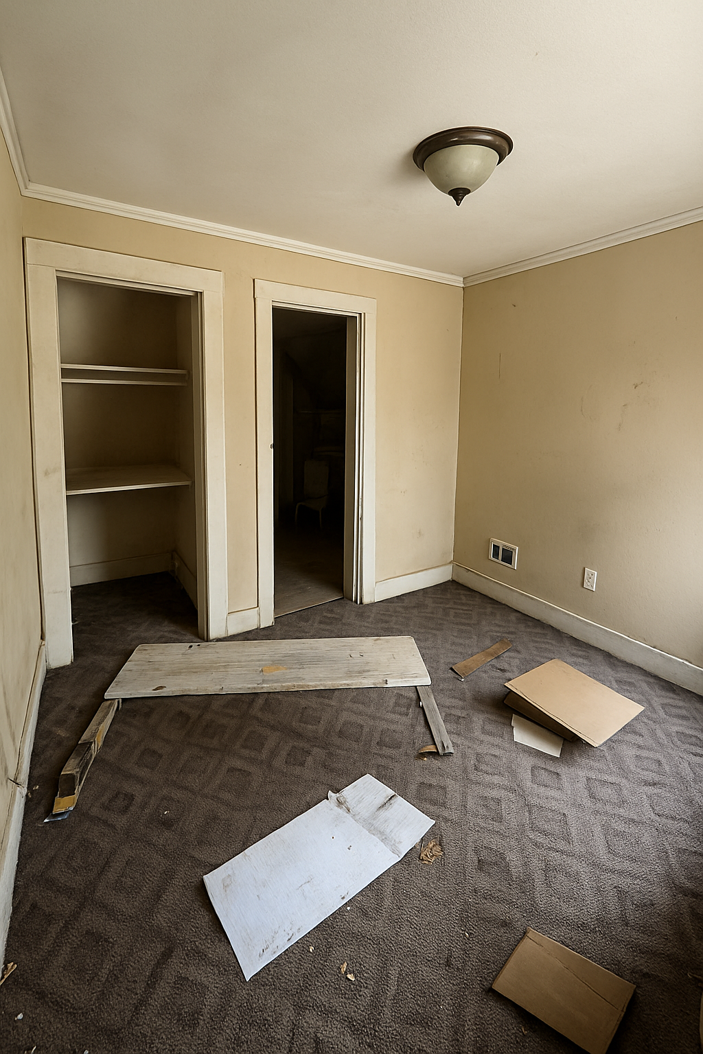 Before deep cleaning